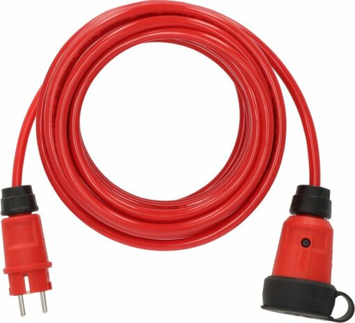 Extension Cable VQ 1100 IP44, 10m red H07BQ-F 3G1,5