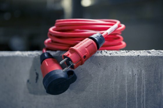 Extension Cable VQ 1100 IP44, 10m red H07BQ-F 3G1,5