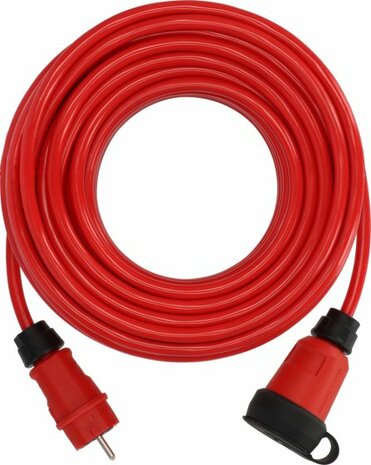 Extension Cable VQ 2200 IP44, 25m red H07BQ-F 3G2,5