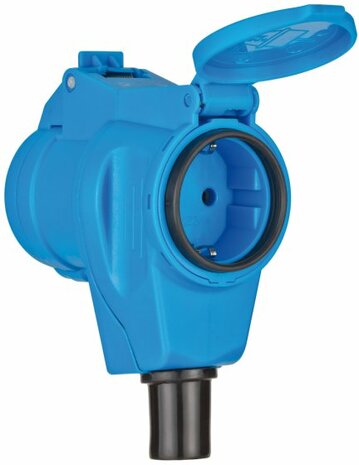 CEE socket 230V 16A IP44 - 1x 230V 16A, 1x 230V CEE 16A 3-pin