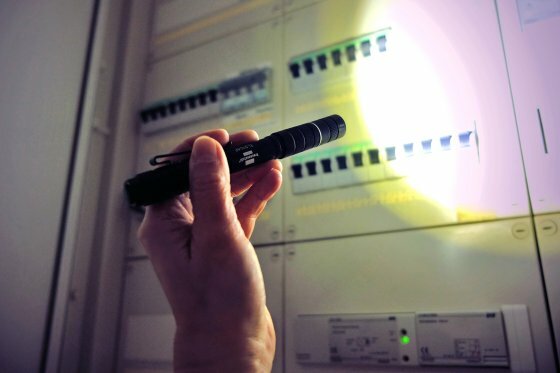 LED Rechargeable Torch TL 210 AF, IP44, 200lm