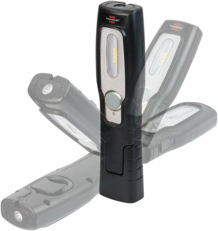 LED rechargeable hand lamp HL 201 A 250+70lm, bendable