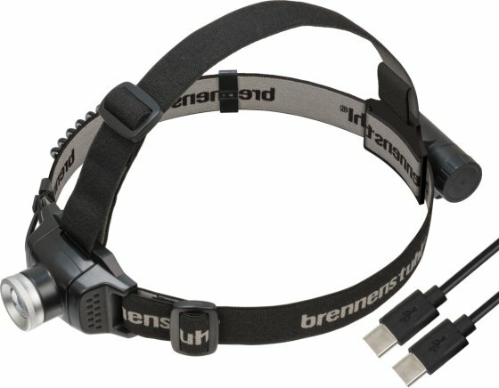 rechargeable LED head torch KL 251 AF, IP44, 250lm