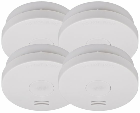Smoke detector SET, 4x RM L 3100 with integrated battery