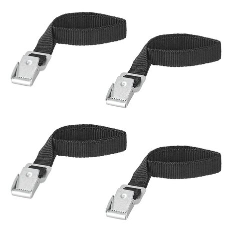 Binding straps with metal buckle 18mm-40cm - set of 4