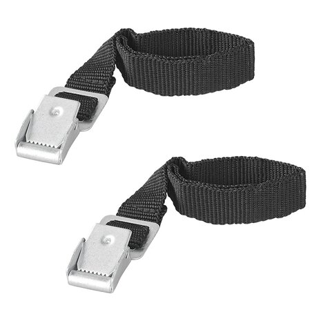 Binding straps with metal buckle 18mm-30cm - set of 2