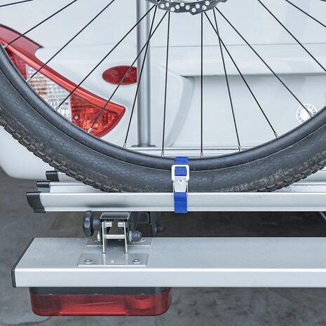 Bicycle straps with metal buckle for bicycle carrier 4 pieces