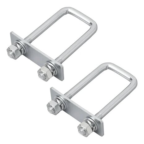U-bracket 40mm angular - set of 2