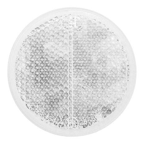 Reflector white 60mm self-adhesive x5 pieces