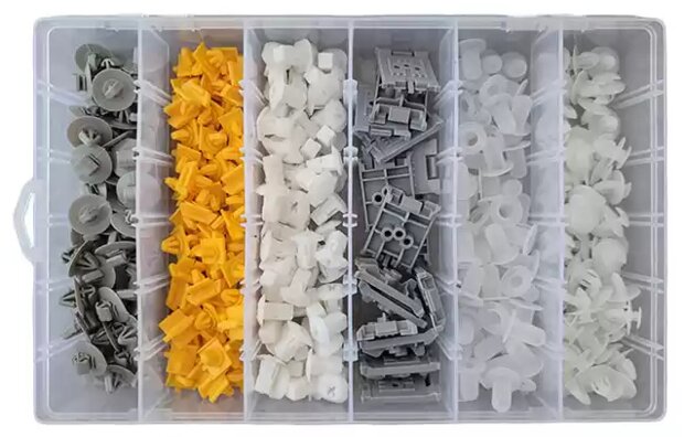 Volvo Upholstery Clip Assortment – 350 Pieces