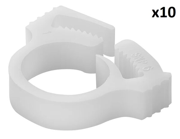 Snap hose clamp 12–14 mm x10 pieces