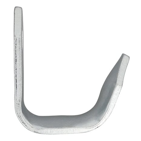 Screw-on Hook Metal 37 x 25 x 3 mm x5 pieces