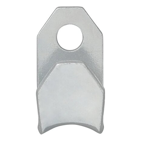 Screw-on Hook Metal 37 x 25 x 3 mm x5 pieces