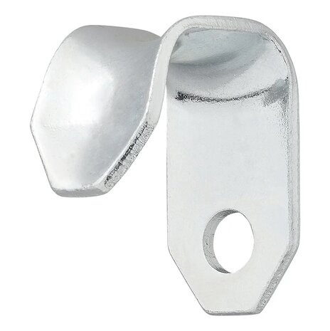 Screw-on Hook Metal 37 x 25 x 3 mm x5 pieces