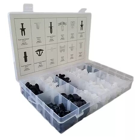 Mercedes-Benz Trim Clips Assortment – 270 Pieces