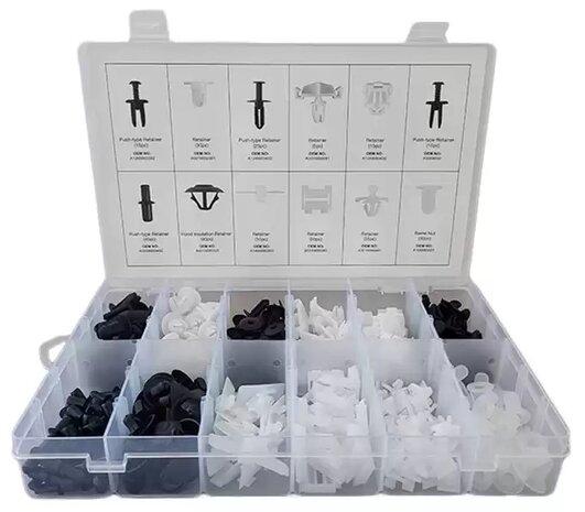 Mercedes-Benz Trim Clips Assortment – 270 Pieces