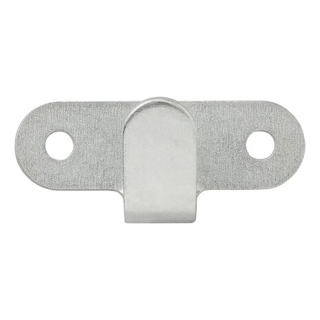 Metal rope hook 65x27 mm curved x10 pieces