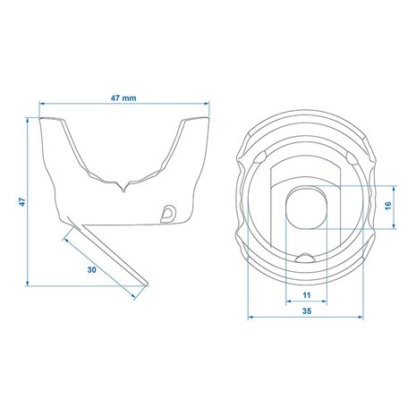 Plug holder x10 pieces