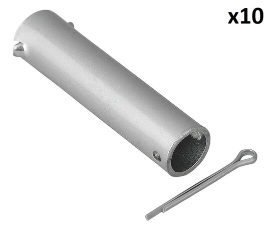 Axle for jockey wheel 48 mm x10 pieces