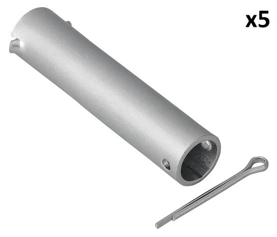 Axle for jockey wheel 60 mm x5 pieces