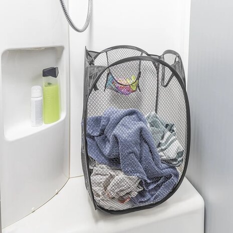 Foldable laundry bag 34 x 34 x 57 cm