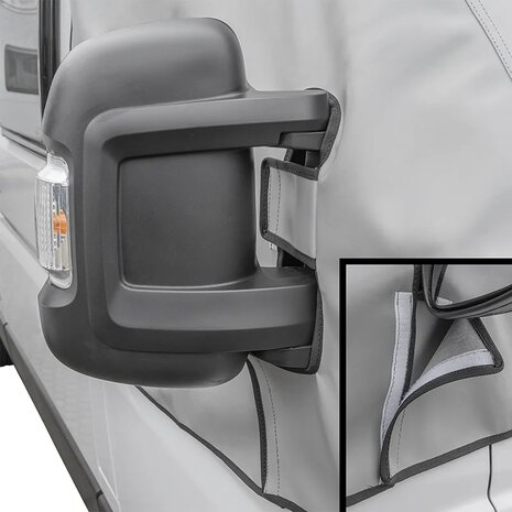 Grey window cover for Fiat Ducato X290 from 2014