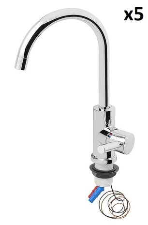 Ceramic Mixer Tap Trend S R75 12V diameter 33 mm chrome x5 stuks