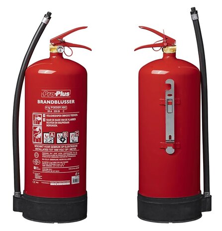 Fire Extinguisher 9 kg ABC Powder NL + Pressure Gauge