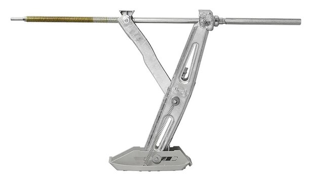 Caravan Corner Steady 1000 kg 605 x 280 mm H: 470 mm incl. stabilizing foot and extended winding mechanism