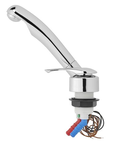 Ceramic Mixer Tap Samba diameter 33 mm chrome x5 units