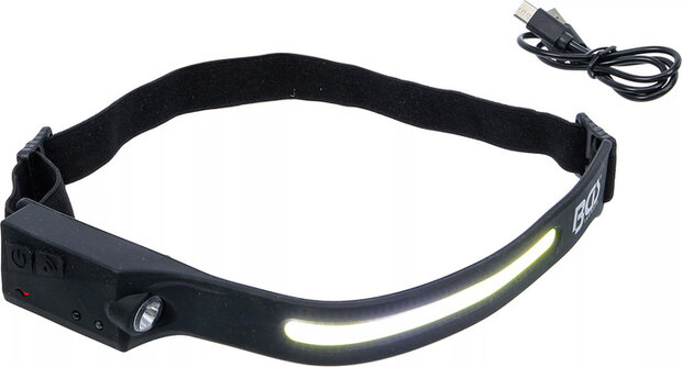 COB LED Head Lamp with Motion Sensor
