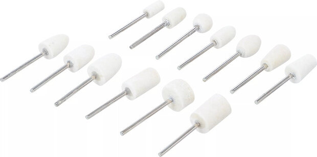 Polishing Heads Assortment 13 pcs