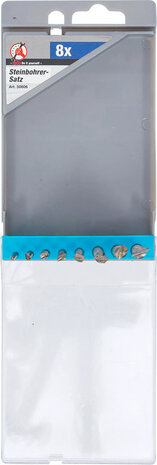 Masonry Drill Set 3 - 10 mm 8 pcs