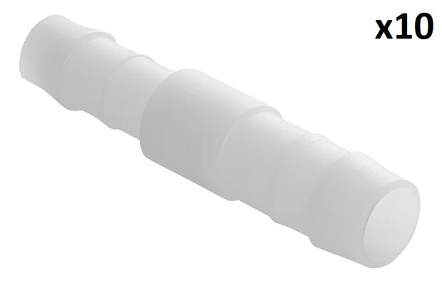Straight hose reducer 12x10 mm x10 pieces