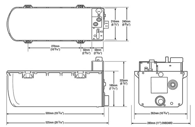 Expanse Gas/Electric Water Heater (Built-in)
