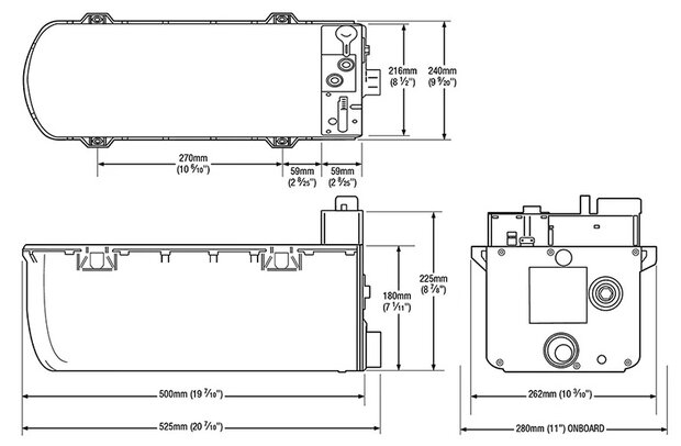 Expanse Underfloor Gas Water Heater