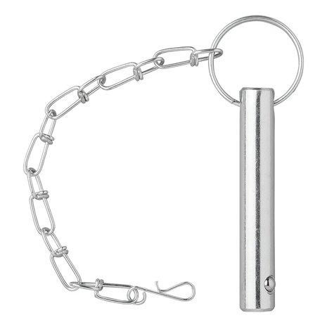 Locking pin with chain