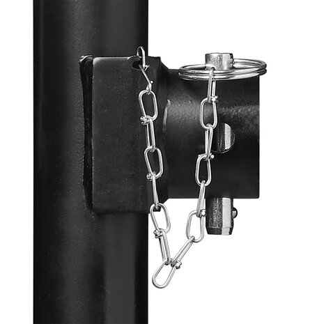 Locking pin with chain