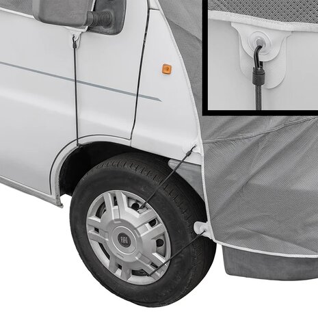 Nonwoven window cover for Fiat Ducato X230 from 1994 & X244 from 2002