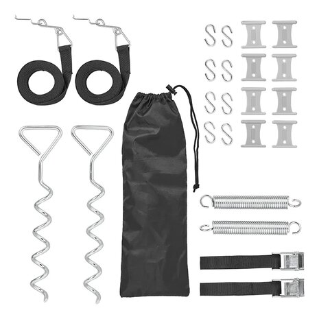 Heavy Duty storm strap set for Thule Omnistor awnings
