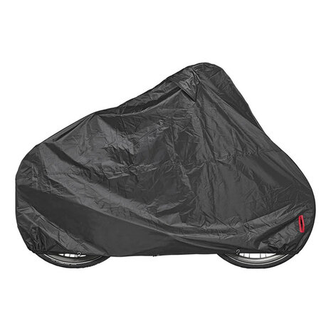 Black protective cover for 1 bicycle