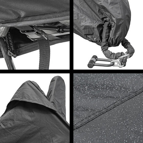 Protective cover size L for scooter with windscreen