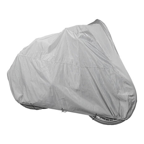 Grey protective cover for 2 bicycles (ripstop)