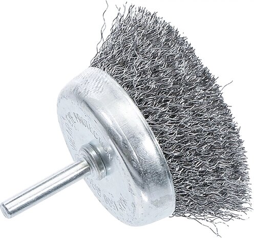 Wire Cup Brush 6 mm Shaft Ø 75 mm