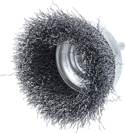 Wire Cup Brush 6 mm Shaft Ø 75 mm