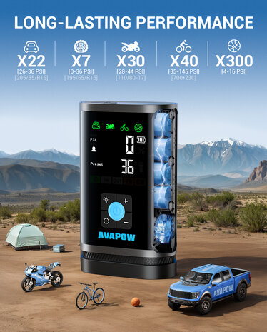 Jump Starter & Air Pump 3000A