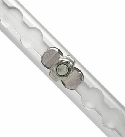 Stud fitting double with bolt 3/8