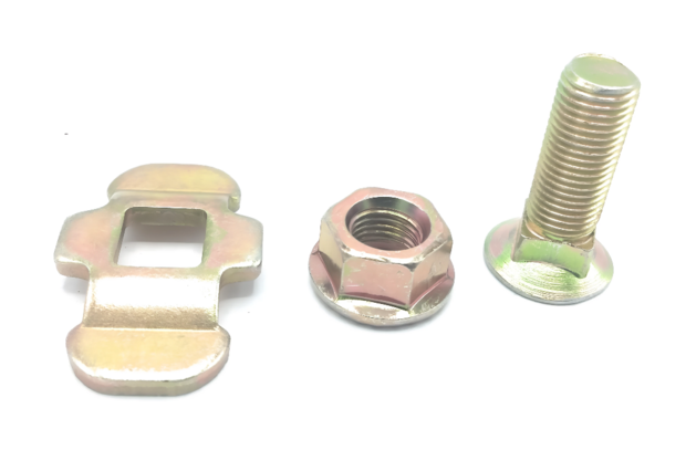 Stud fitting double with bolt 3/8