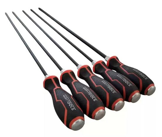 Torx Screwdriver Set (Extra Long) T20 to T40