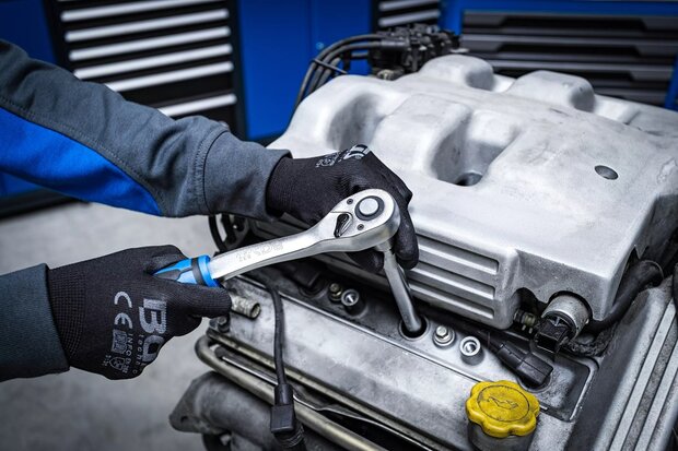 Socket Set Gear Lock 6.3 mm (1/4) drive / 10 mm (3/8) / 12.5 mm (1/2) 192 pcs.